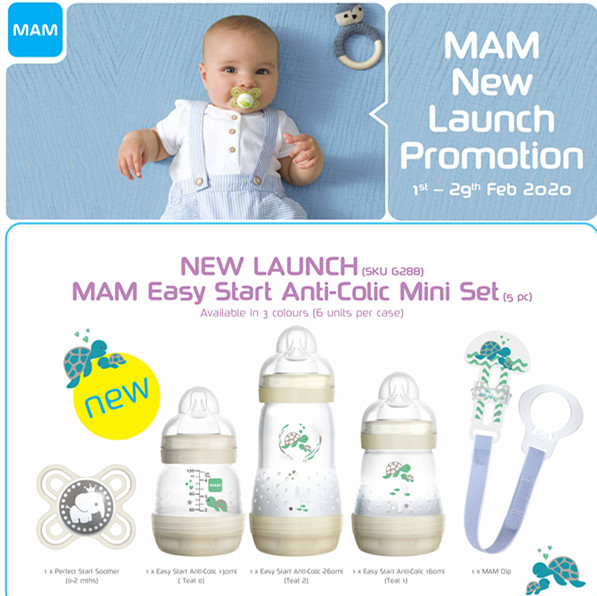 Shop Malaysia Mam Easy Start Anti Colic Mini Set 5pcs Shopee Singapore