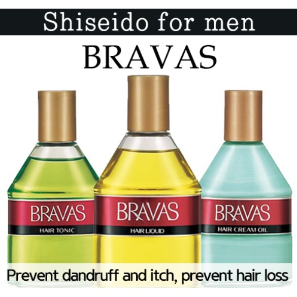 SHISEIDO Bravas Hair Tonic calp Care 180ml Shopee Singapore