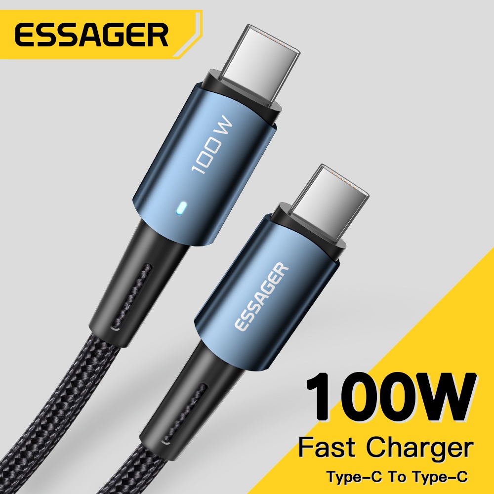 Baseus Cavo USB-C A USB-C Superior 100W 5A 20V 1m - Ricarica Veloce Power Delivery E FCP, Colore Bianco (CATYS-B02)