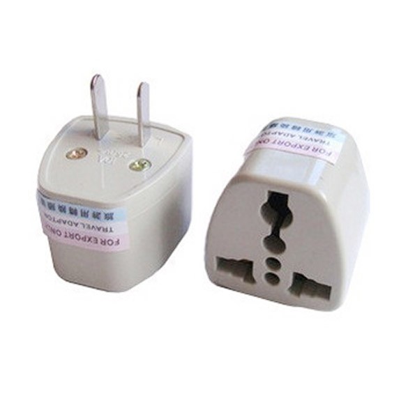 Fa Universal Travel Ac Wall Power Adapter China And Uk Plug To Us Plug Socket Shopee Singapore