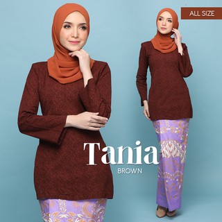 CLEARANCE   TANIA Baju  Kurung  Moden Batik  Cotton Corak 