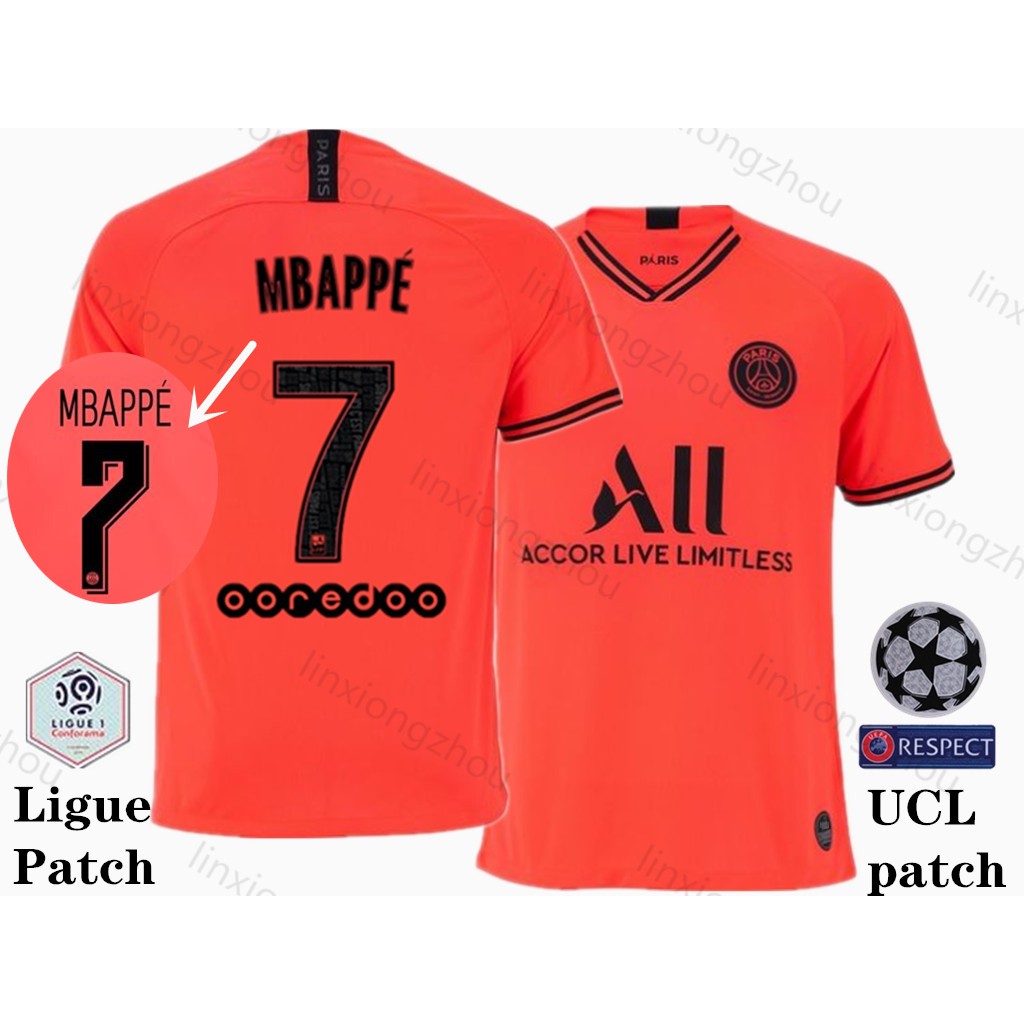 psg away kit mbappe