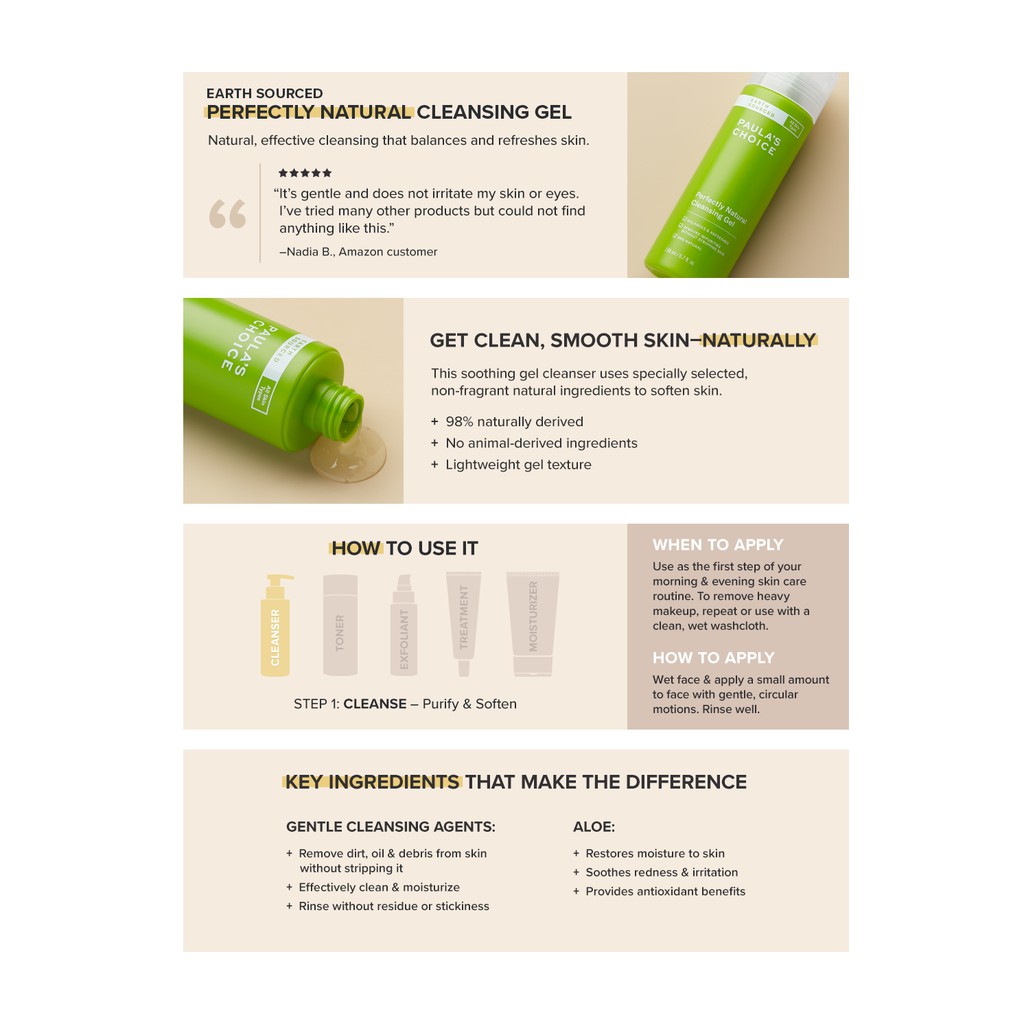 paula's choice cleansing gel
