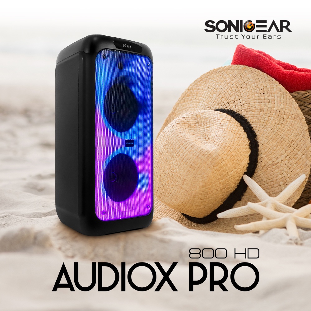 Sonicgear Audiox Pro Hd Portable Speaker Bluetooth Fm Radio Shopee Singapore