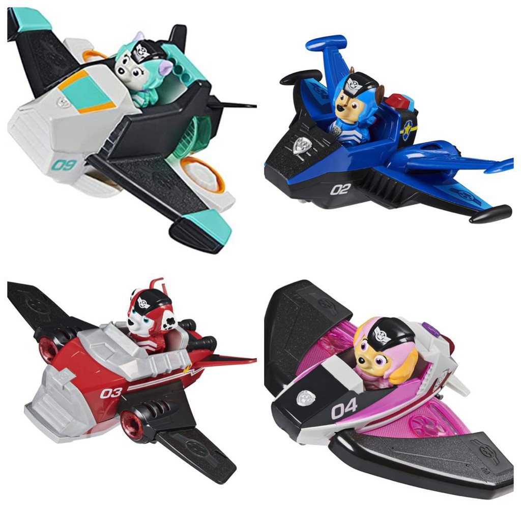 PAW Patrol, Jet to the Rescue Chase Marshall Skye Everest Deluxe