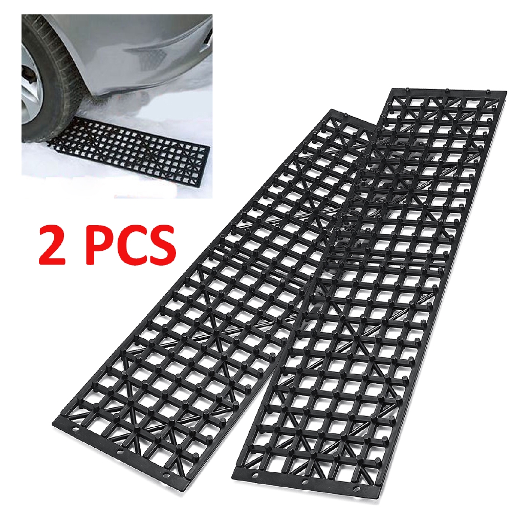 Tyre Wheel Grip Traction Mat Tracks For Snow Ice Mud Sand Rescue