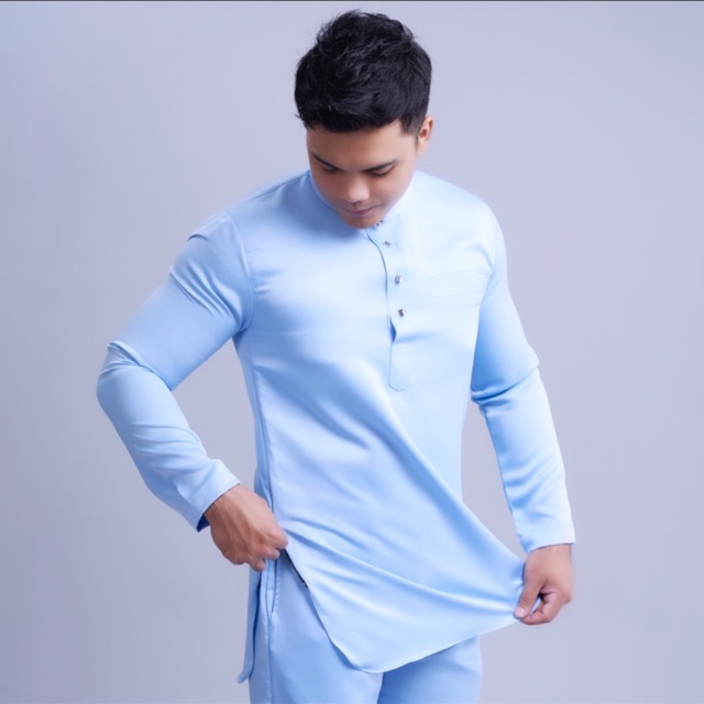 baju melayu slim fit
