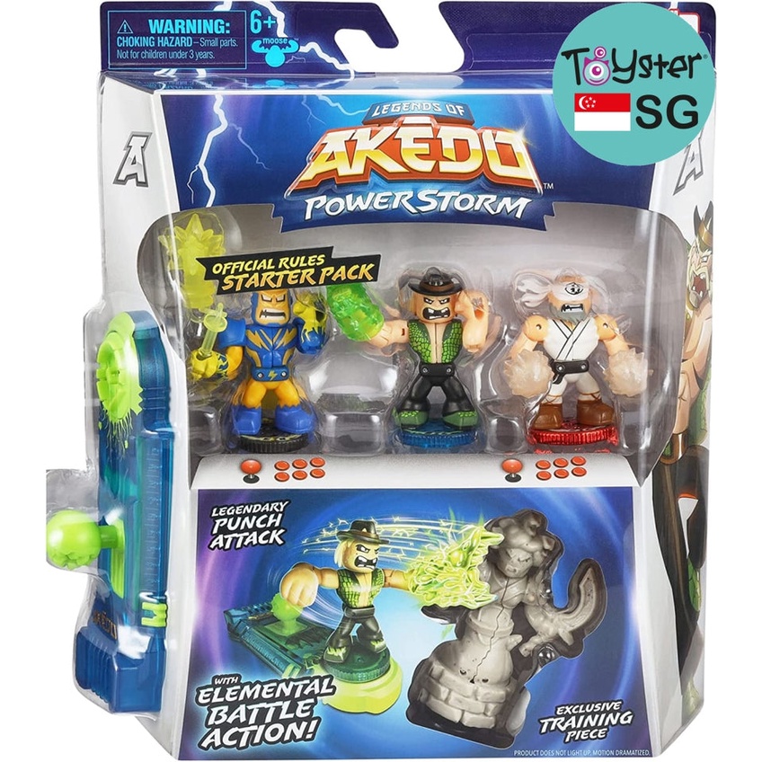 Legends of Akedo Powerstorm Official Rules Starter Pack Legendary Punch