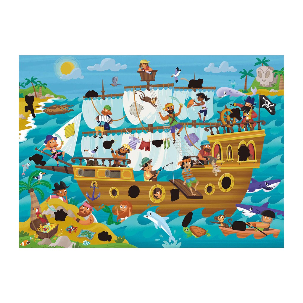 galt magic puzzle pirate ship