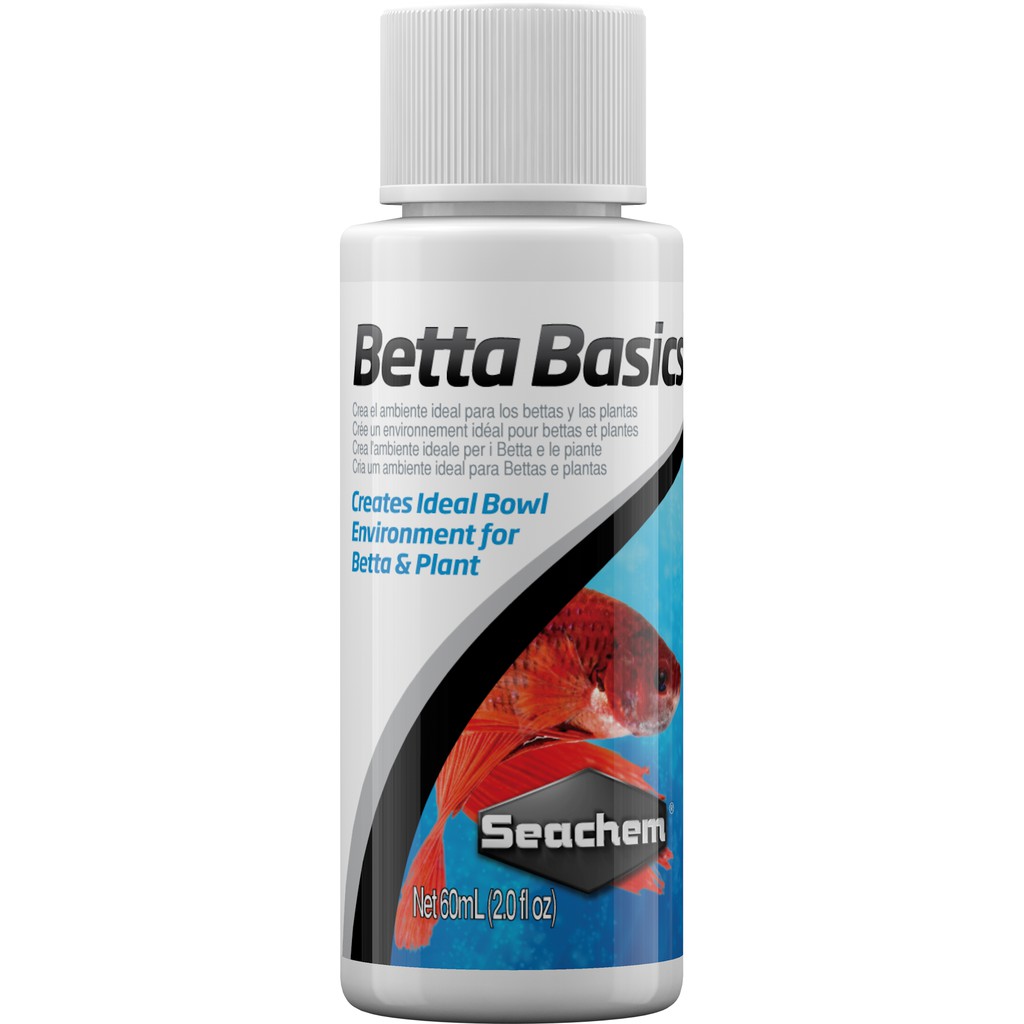 Seachem Betta Basics Water Conditioner (60ml) Shopee Singapore