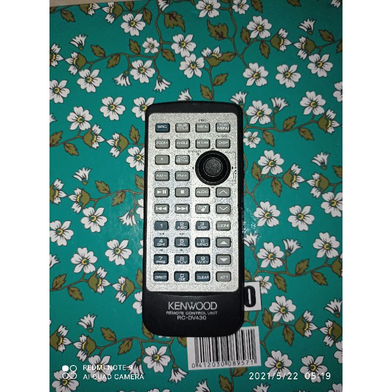 kenwood car audio remote