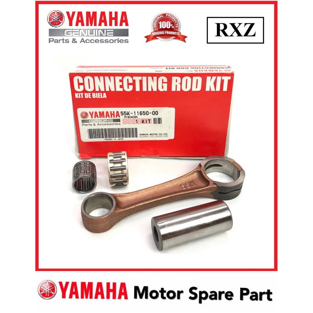 Shop Malaysia Dijamin 100 Original Yamaha Rxz Connecting Rod Con Rod Kit 100 Original Hly Yamaha Genuine Parts Shopee Singapore