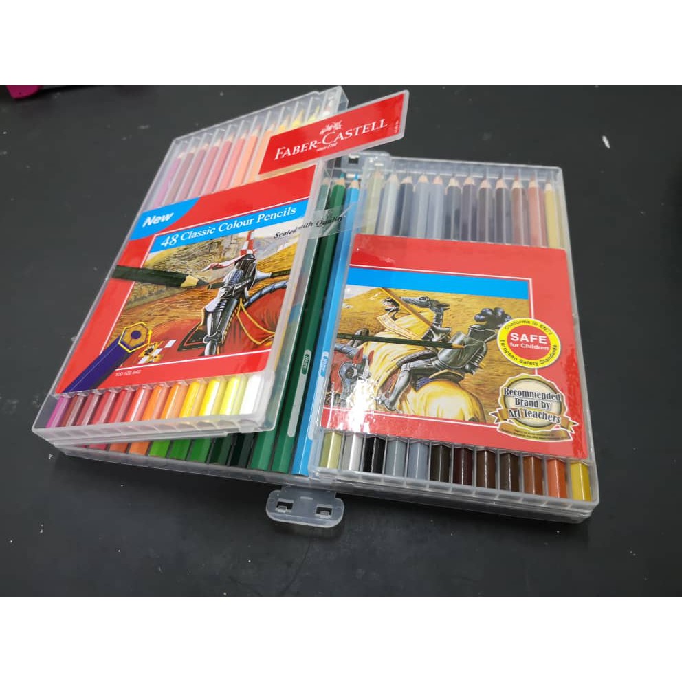 Faber Castell Faber Castell Slim Flexi Case Classic Colour Pencil 48 115899 Shopee Singapore