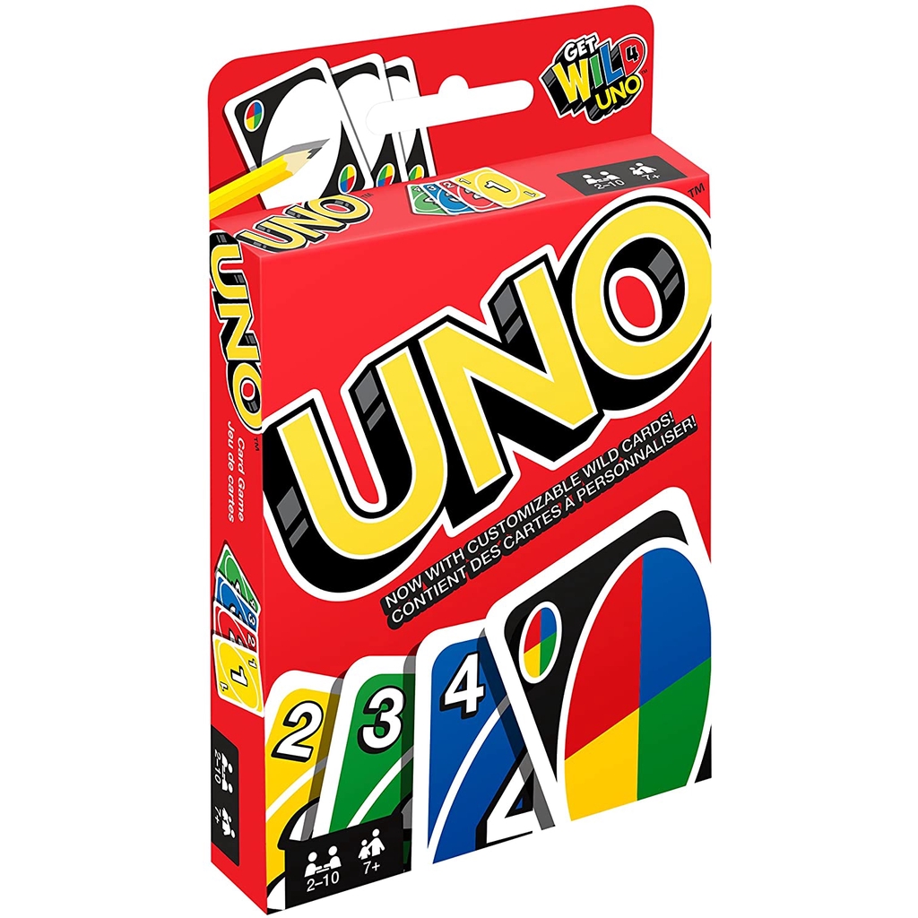 UNO Wild Version card game (GUARANTEED GENUINE, $3 cash back for Seller ...