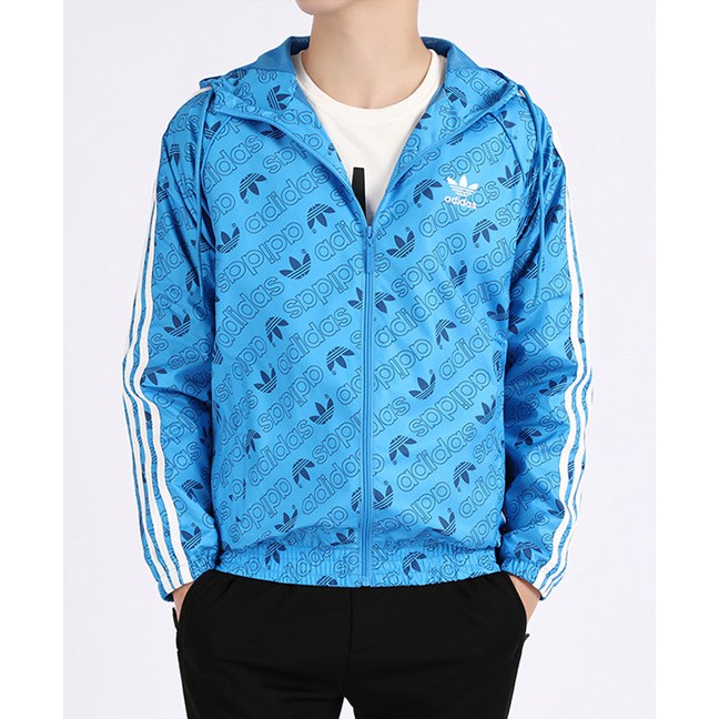 adidas windbreaker jacket with hood