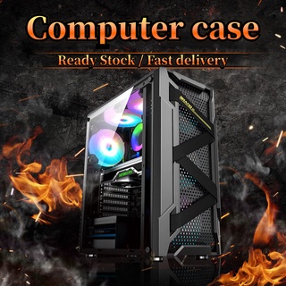 Computer Cases PC Cases chassis desktop light full side transparent game water-cooled ATX large board