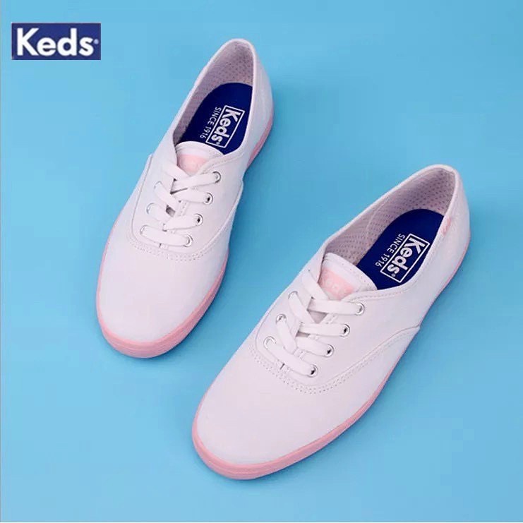 Keds Leather Sneakers Sz 7.5 Women’s Lace-up Shoes Grandmacore N Sales ...