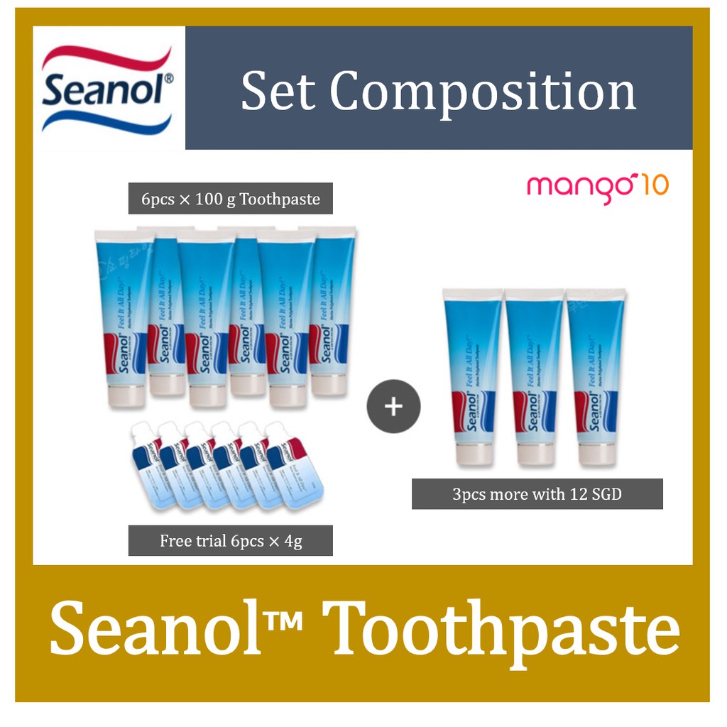 seanol toothpaste