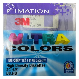 3.5 inch Floppy disk 1.44MB Formatted IMATION - NEW