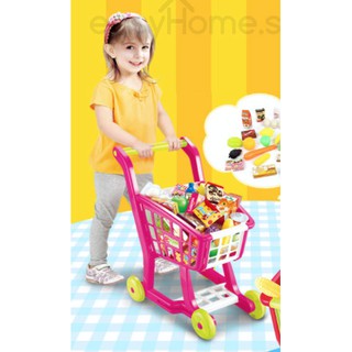 baby shopping trolley toy