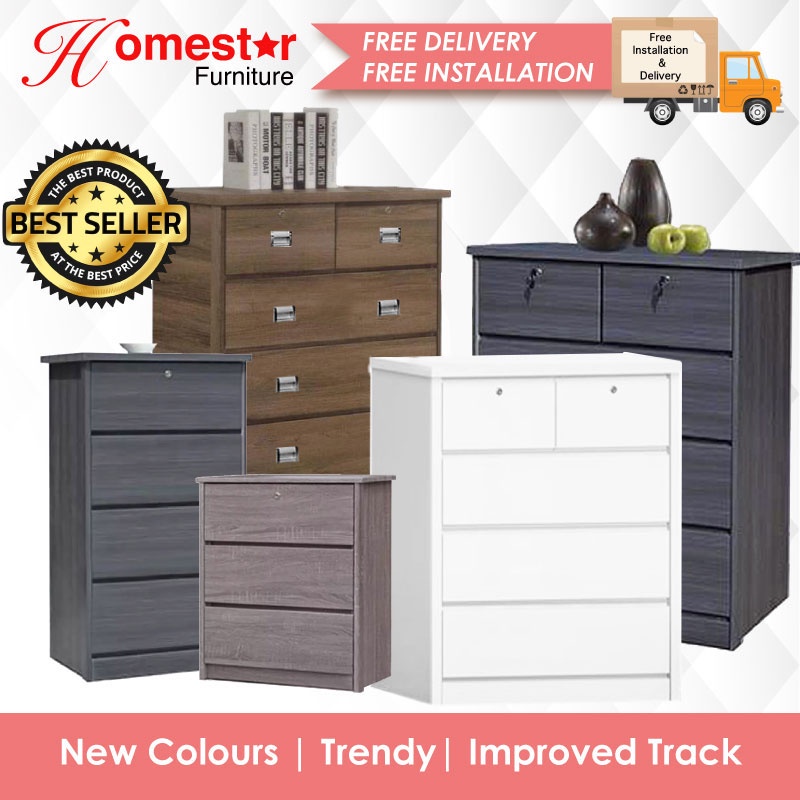 HOMESTAR.CHEAPEST CHEST OF DRAWERS FREE DELIVERY + INSTALLATION