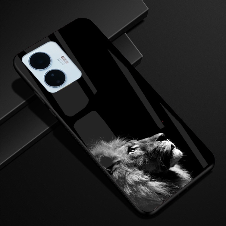 VIVO Y02S/ Y55 2022 high-grade tempered glass phone case - exclusive design