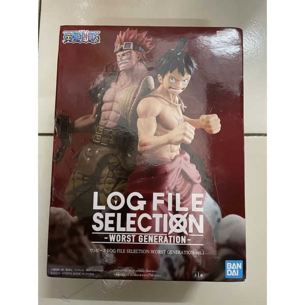 One Piece Log File Selection Worst Generation Vol 1 Luffy Japan Version Box Damaged Shopee Singapore