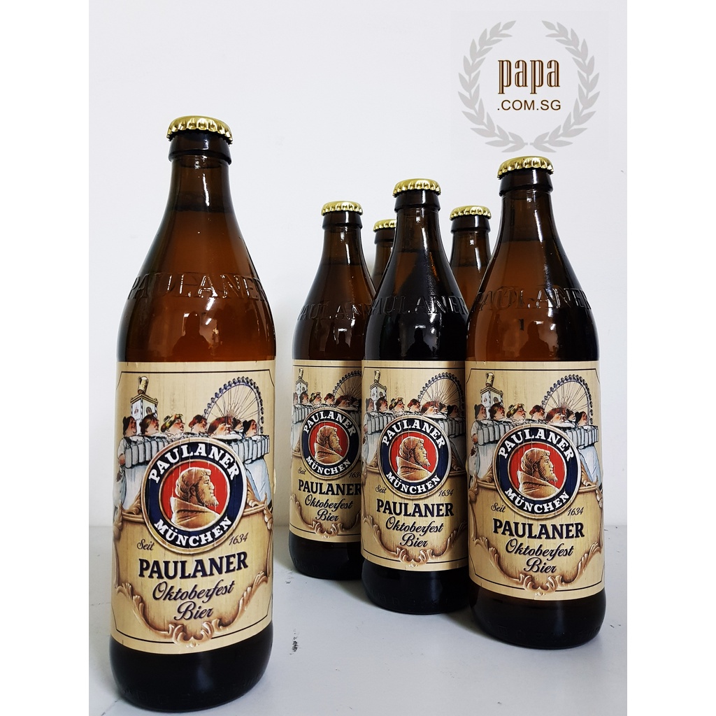 Paulaner Original Oktoberfest Beer Marzen (Lager 6 ABV) 6 x 500ml