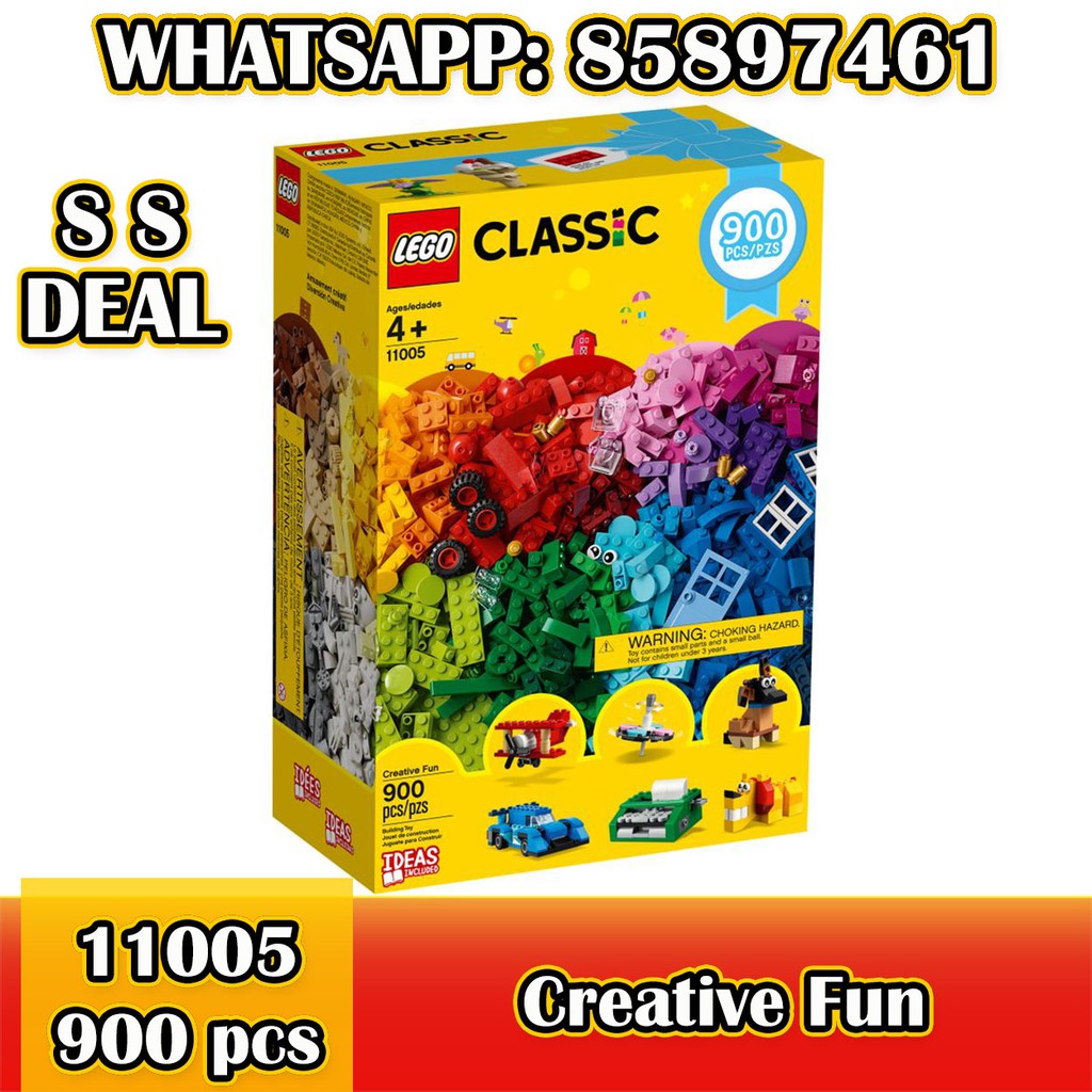 lego classic 900 pcs