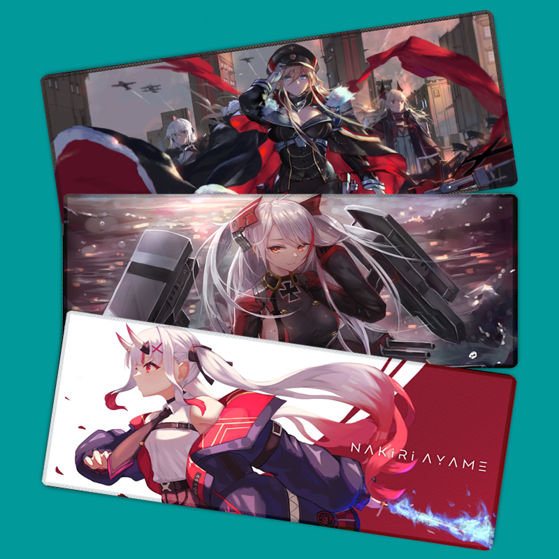 Tấm Lót Chuột Và Bàn Phím Chơi Game Loại Dài Azur Lane