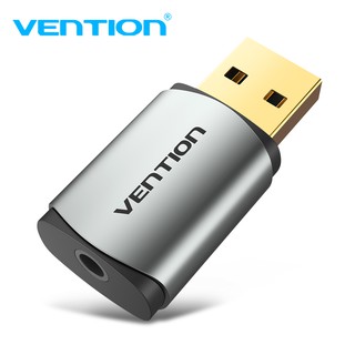 Vention USB Sound Card USB To 3.5mm Audio Converter For Headphone