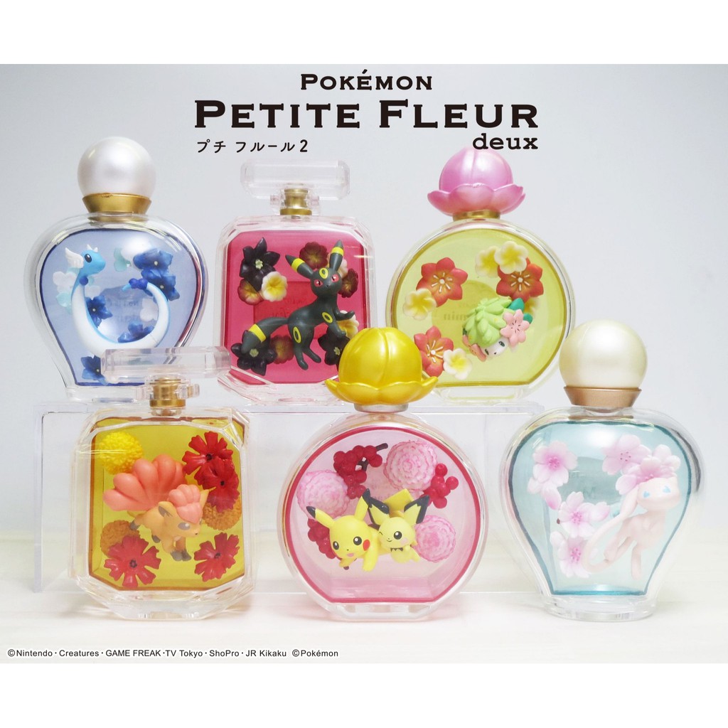 Re Ment Pokemon Petite Fleur 2 Re Ment Pokemon Perfume 2 Shopee Singapore