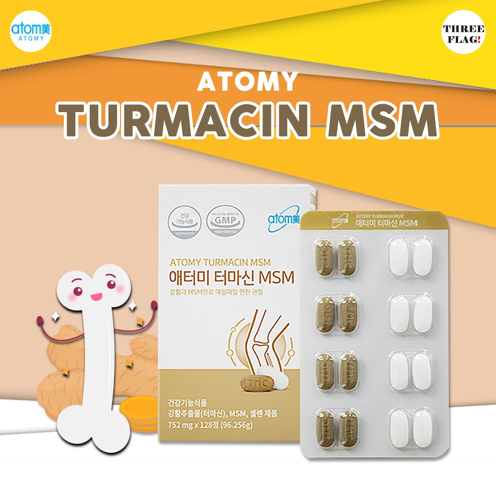 ATOMY TURMACIN MSM (752mg x 128 tablet) Shopee Singapore