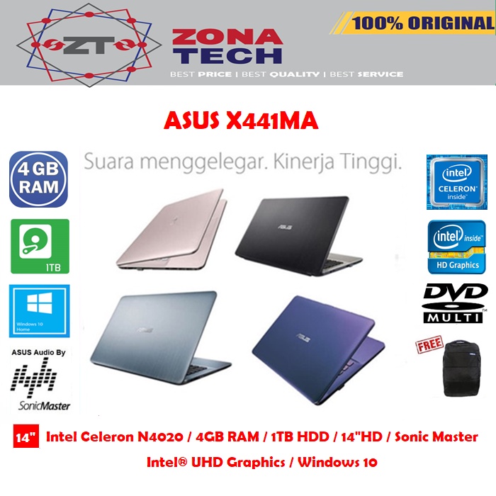 LAPTOP ASUS X441MA