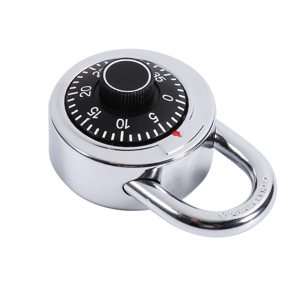 Rotary Padlock Digit Combination Code Lock Safe Dial Number Shopee