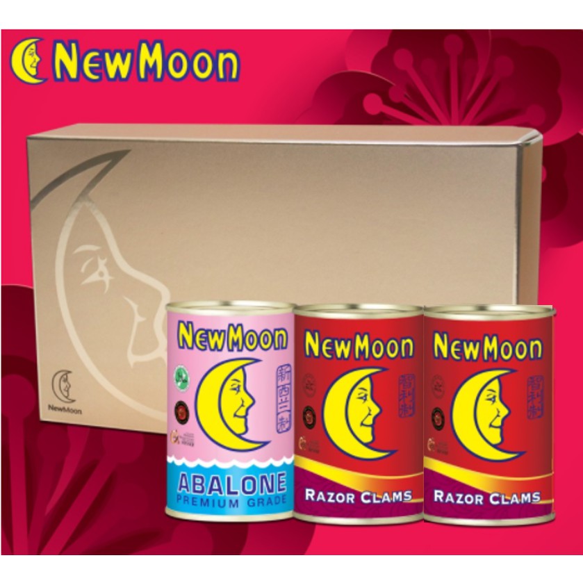 New Moon Joyful Spring A (New Zealand Abalone + Razor Clam + Razor Clam) Shopee Singapore