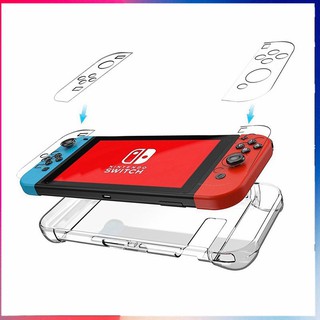 For Nintendo Switch Clear Hard Case Cover JoyCon Anti-Scratch Protective PC Shell