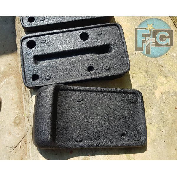 jeep number plate holder