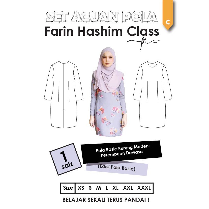 Shop Malaysia Pola Baju Kurung Moden Skirt Duyung Pola Lapik Leher Pola Pakaian Pola Baju Sewing Pattern Shopee Singapore