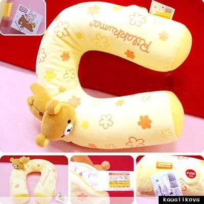 Rilakkuma Massage Neck Pillow Shopee Singapore
