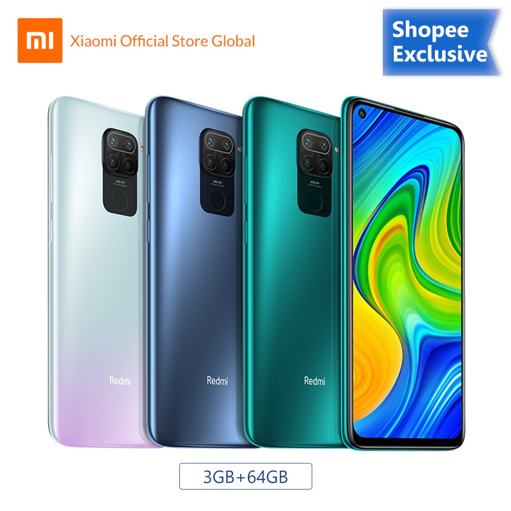 Xiaomi Redmi Note 9 (3GB+64GB) Global Version [1 Year  