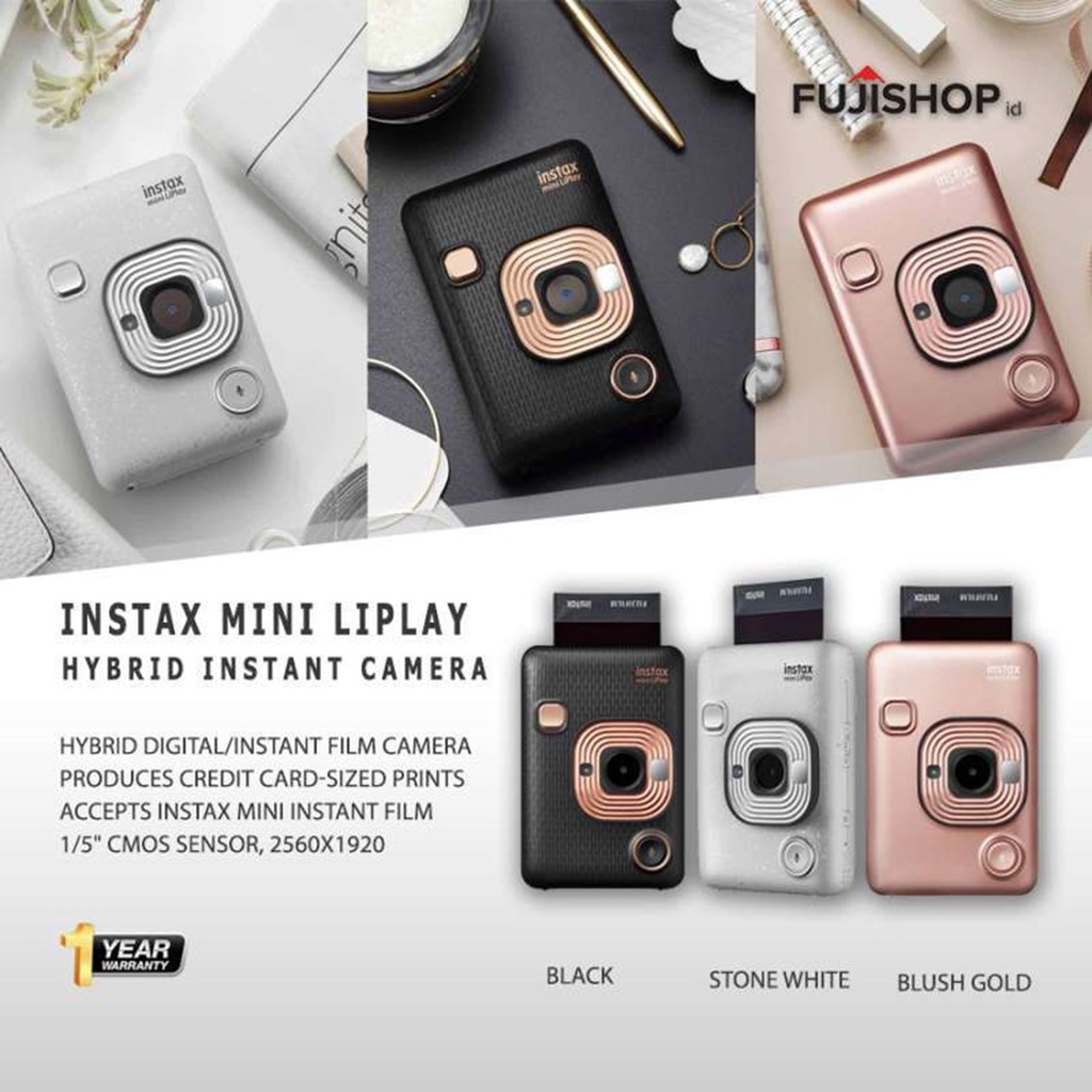 Fujifilm Instax Mini Liplay Hybrid Instant Camera Instax Mini Liplay