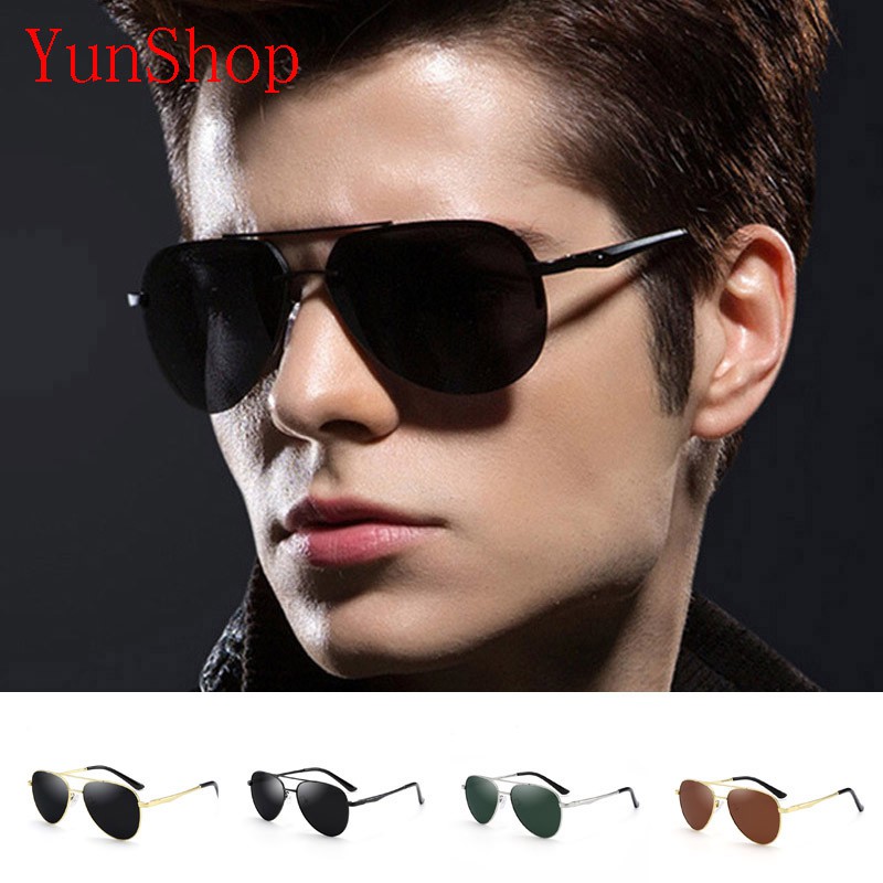 mens metal frame sunglasses