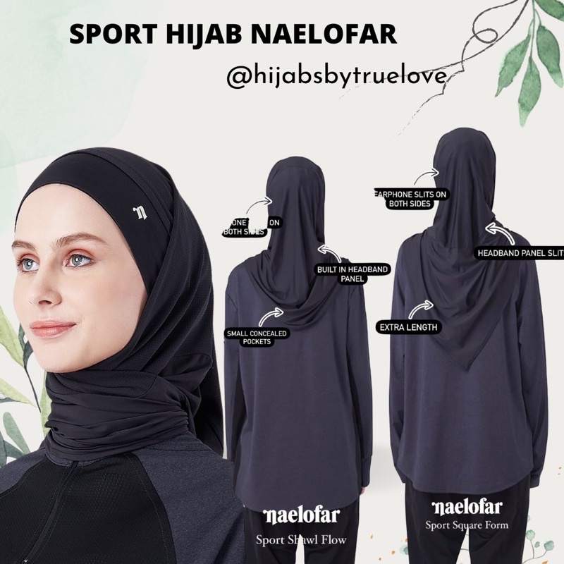 naelofar aura sport hijab