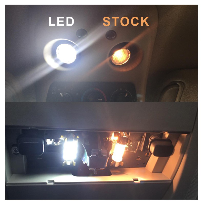 10Pcs Interior LED For Honda Stream I II 1 2 2001-2020+ Canbus Vehicle Indoor Dome Reading Light No Error Auto Lamp Kit