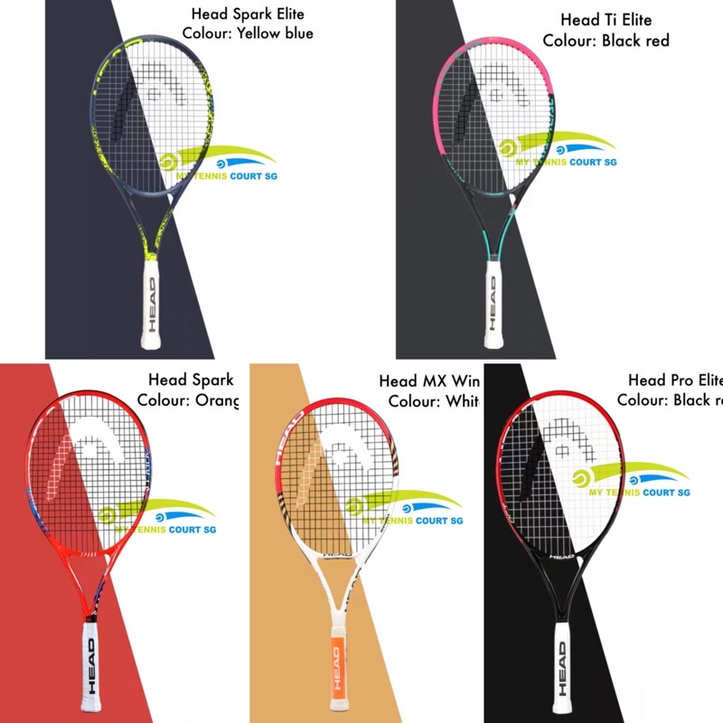 HEAD MX Speed Elite Tennis Racket Unisex Pattern Square 