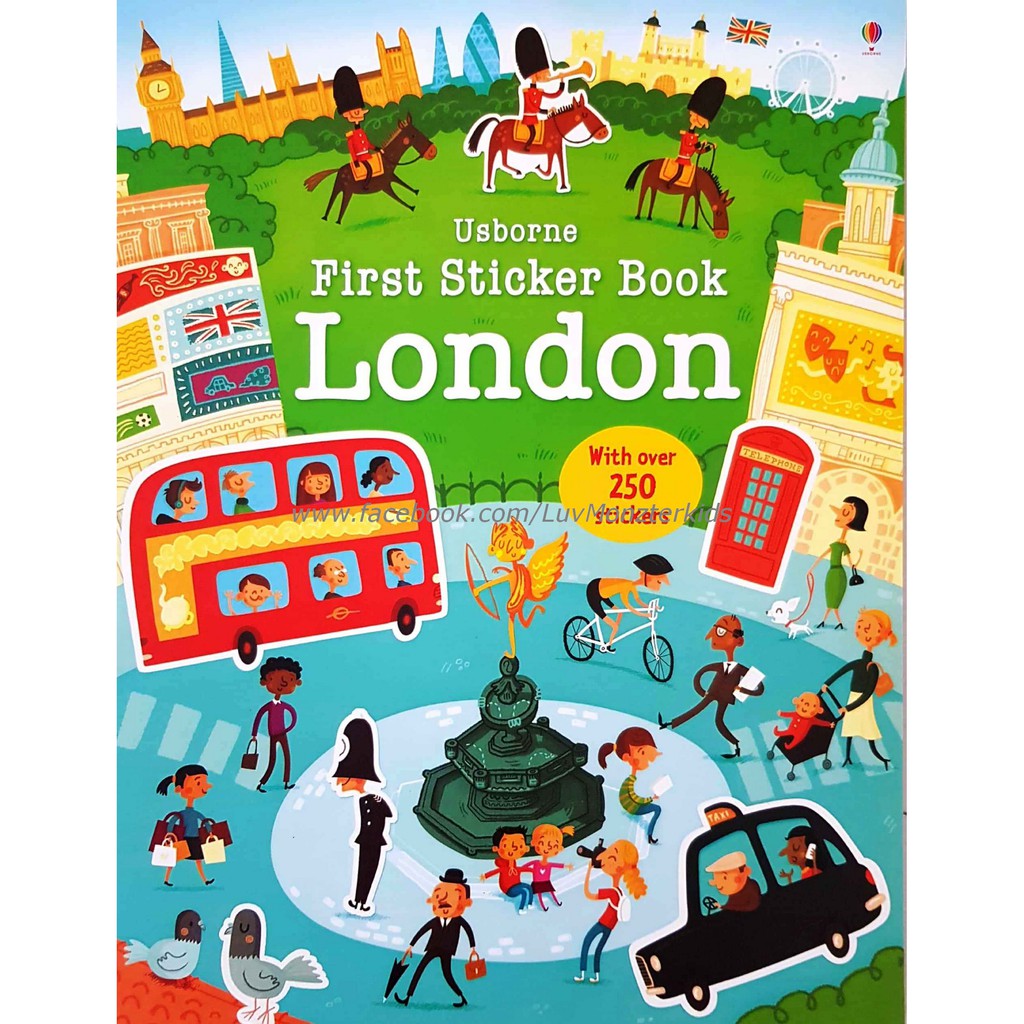 Usborne First Sticker Book London | Shopee Singapore