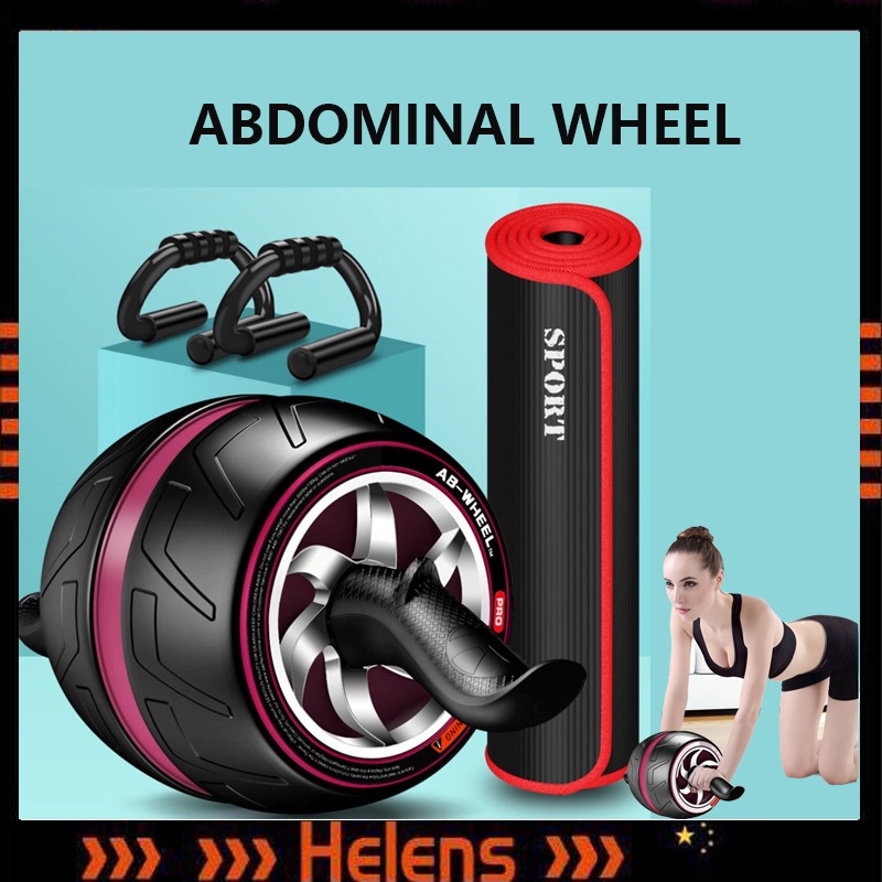 Fitness Auto Rebound Abdominal Wheel Abdominal Muscle For Men Women Ab