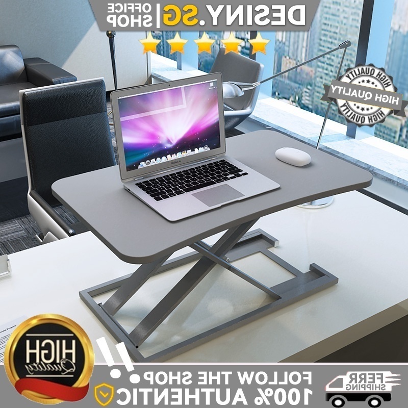 Desiny Adjustable Table Height Study Table Desktop Standing Computer