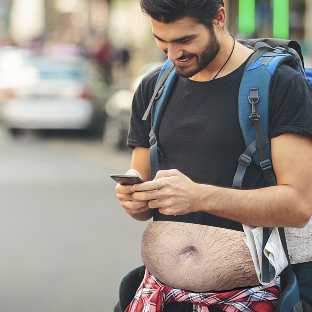 fat stomach fanny pack